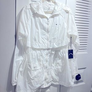 NWT. The upside white ella women’s hooded parka jacket! Size M or 8. Sold out!